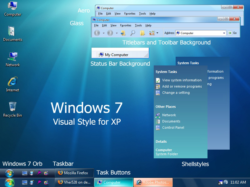 Windows 7桌面操作