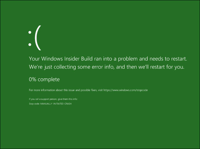 Windows10有死亡绿屏