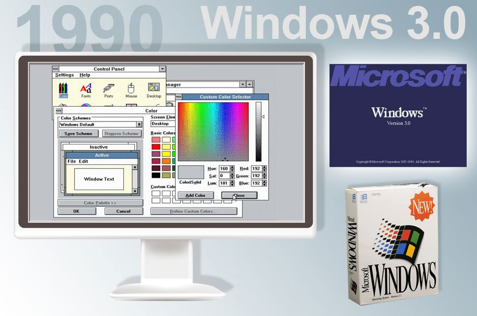 Windows 3.0微软官方原版