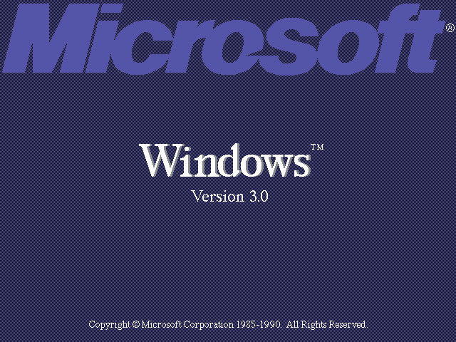 windows version 3.0